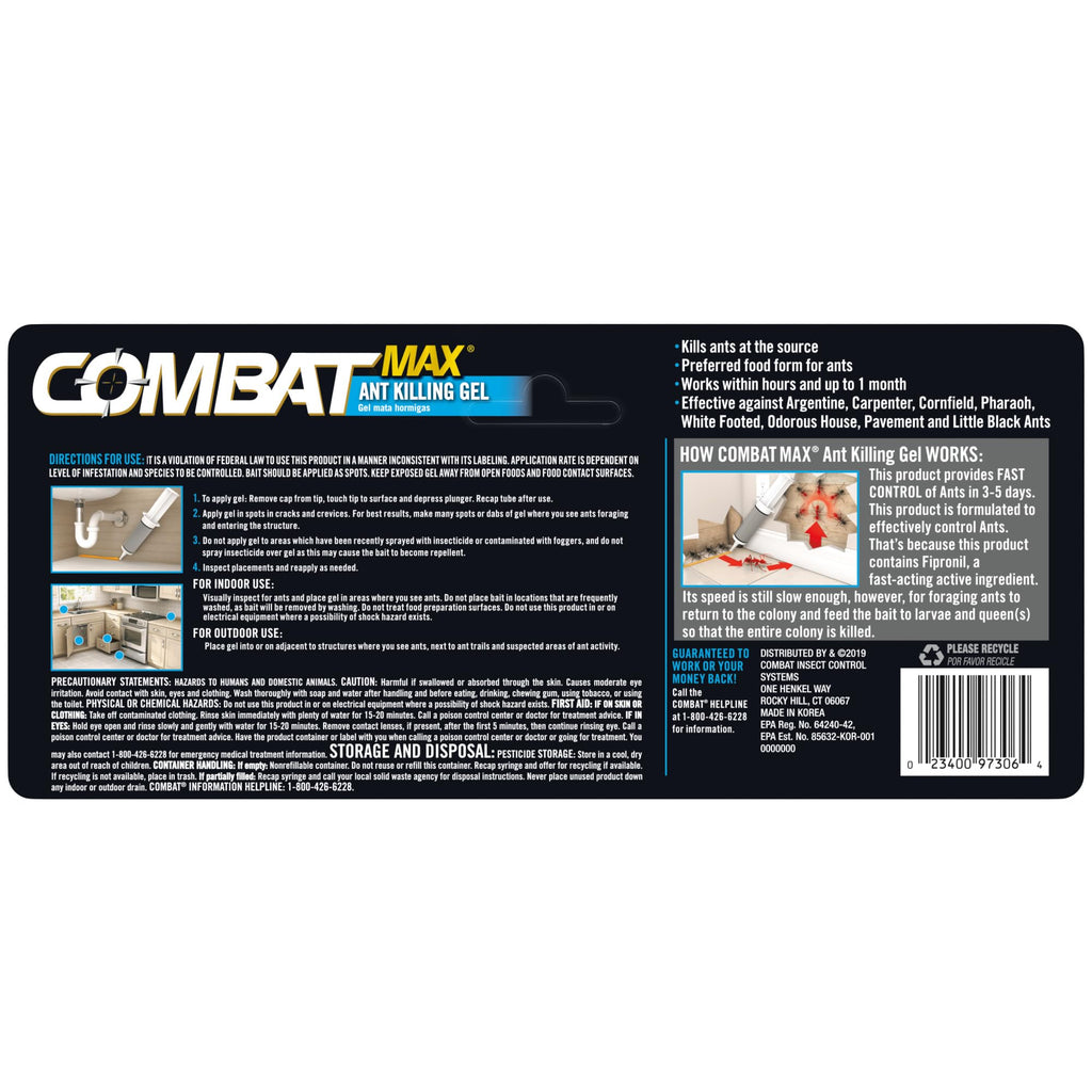 Combat Ant Killing Gel, 27 Gram B204650