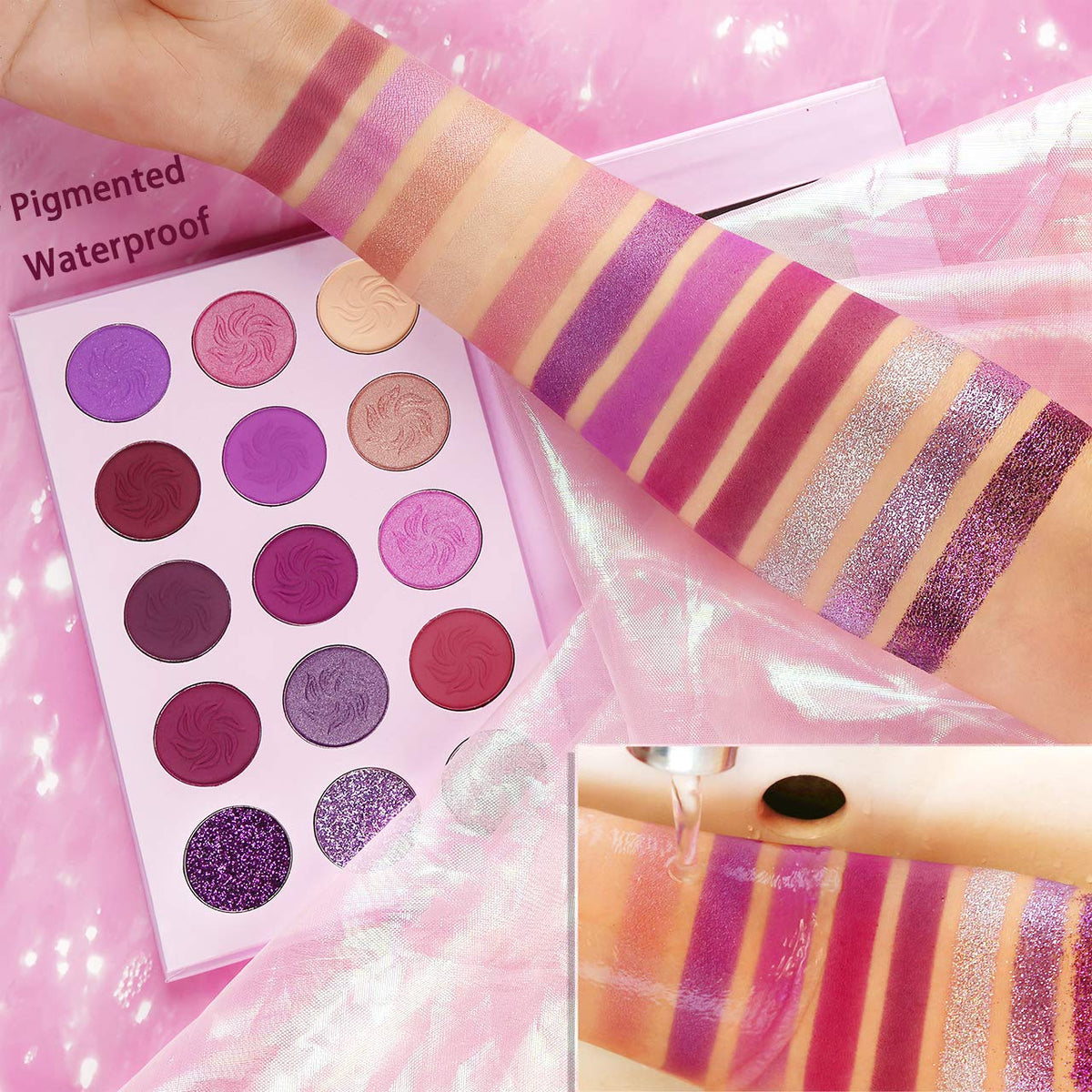 Purple Pink Eyeshadow Palette Q246701