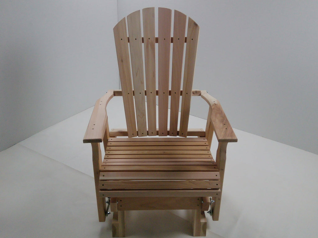 2 Foot Natural Cedar Adirondack-Style Glider Z940