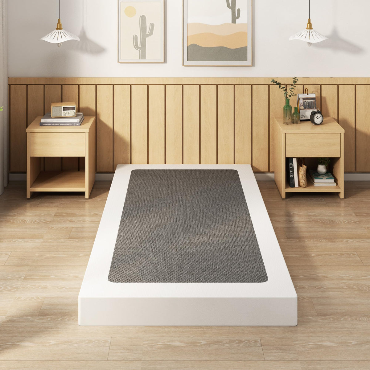 5 Inch Twin Box Spring Bed Base Mattress Foundation O9396