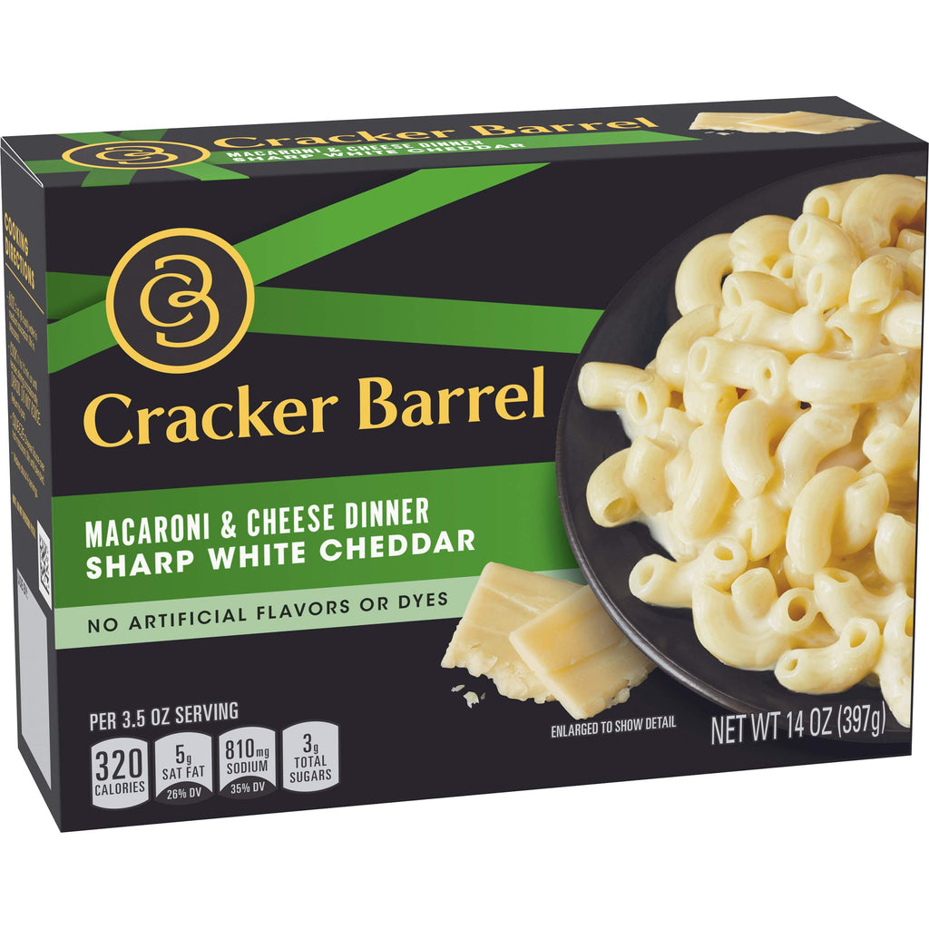 Sharp White Cheddar Macaroni & Cheese Dinner 12 ct G7577