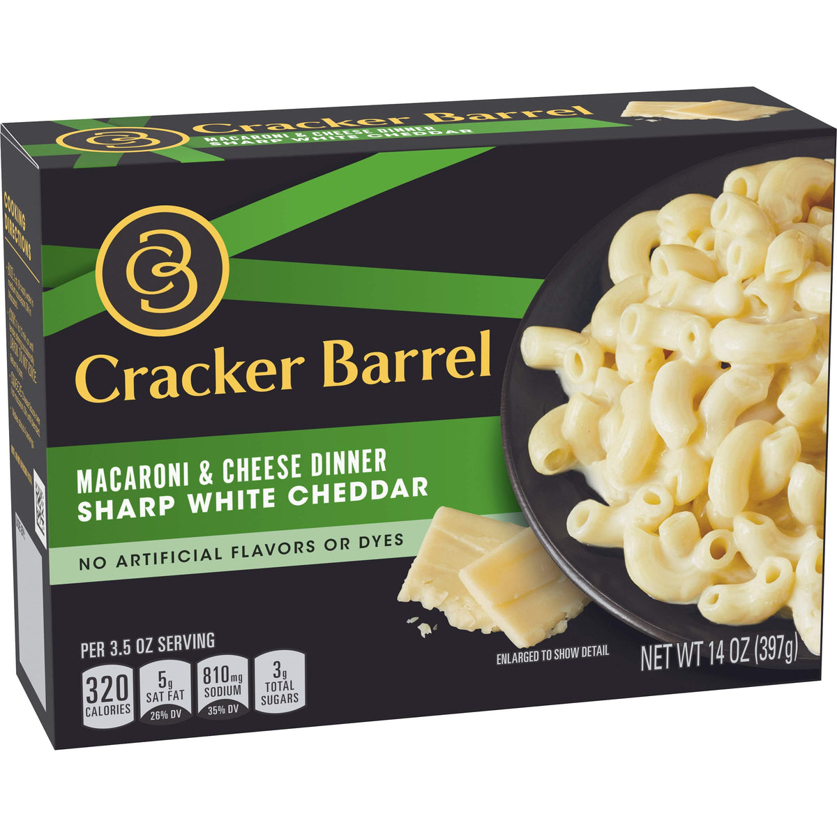 Sharp White Cheddar Macaroni & Cheese Dinner 12 ct G7577