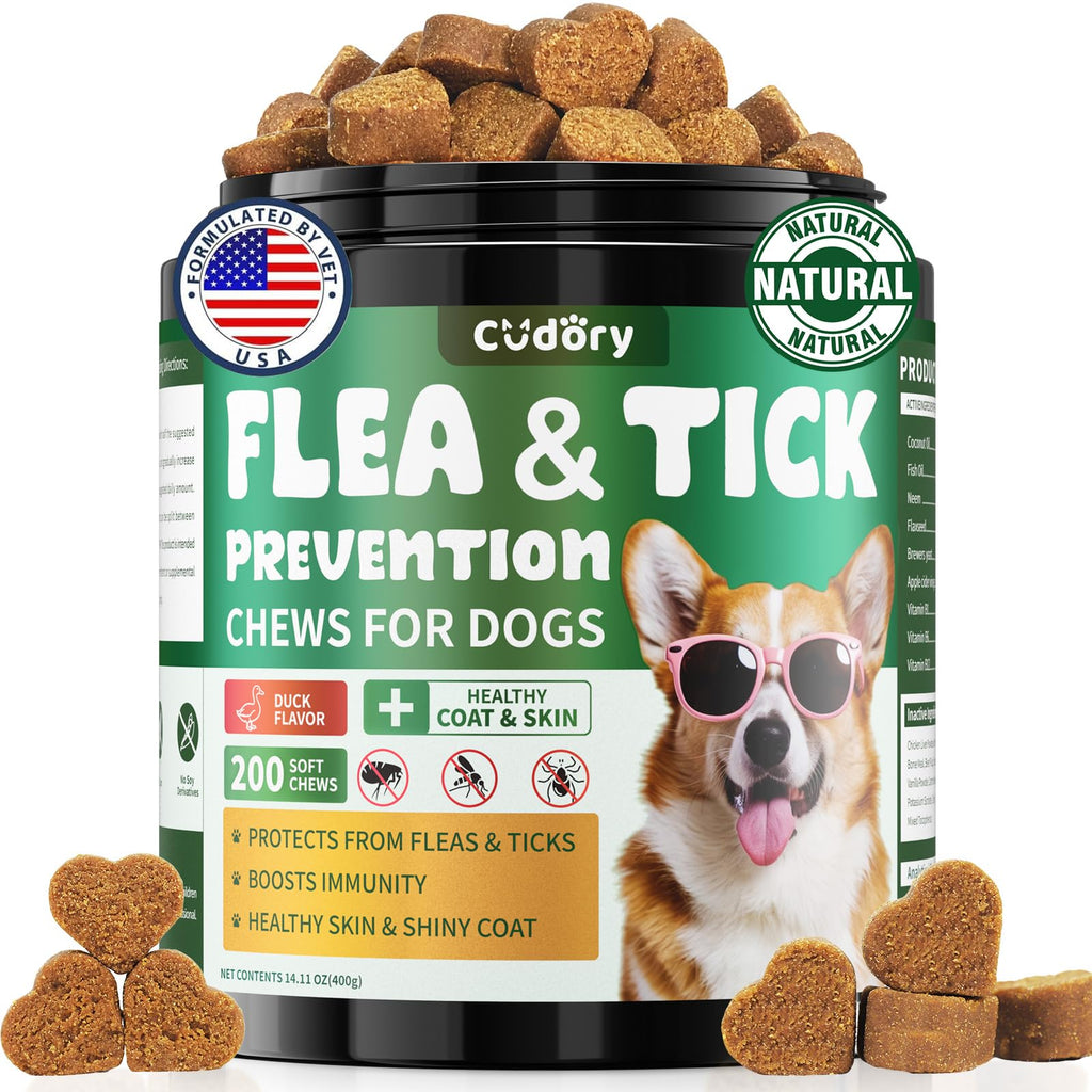 Flea and Tick Prevention for Dogs Chewables Q974884