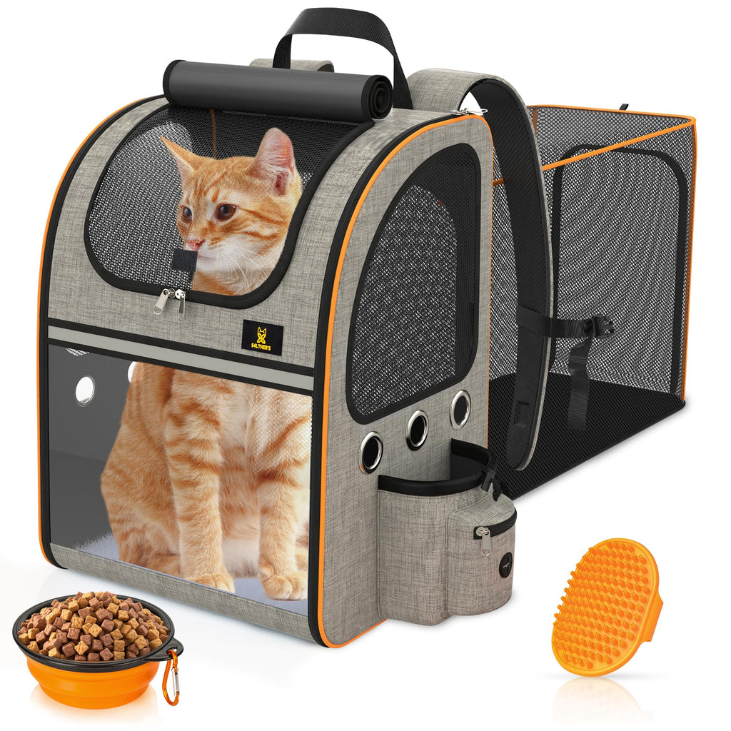 Expandable Breathable Mesh Cat Backpack Carrier N763