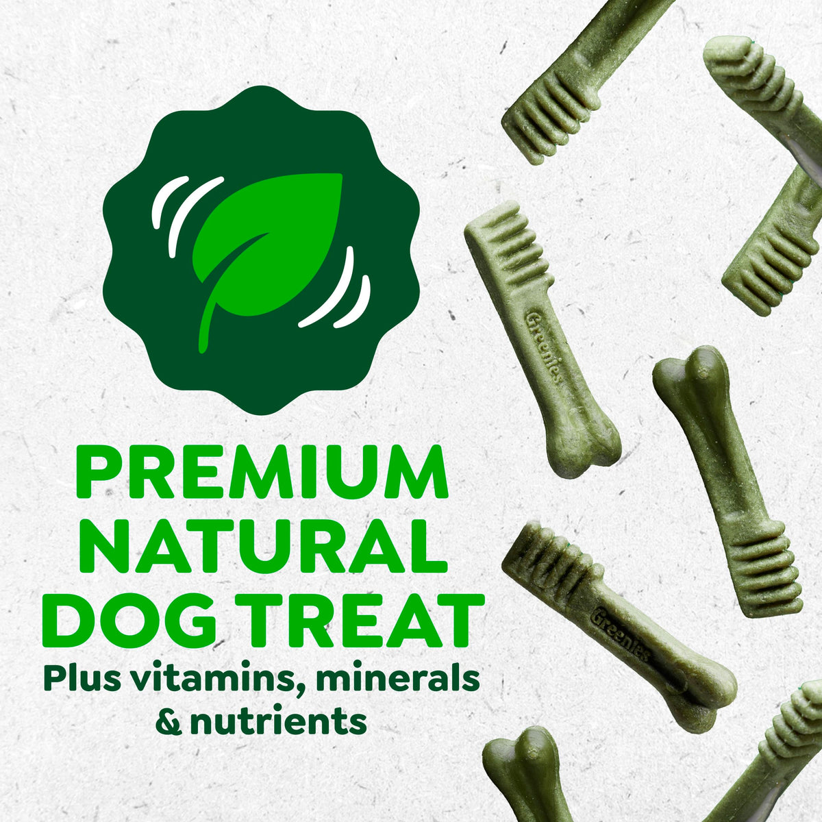 Large Natural Dental Dog Treats, 24 Count N2264