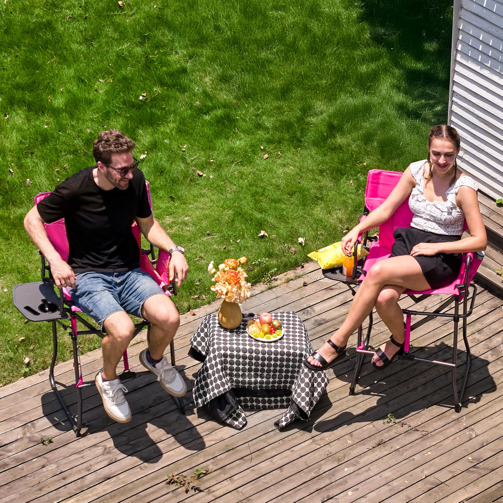 Portable Tall Camping Chair Z159352