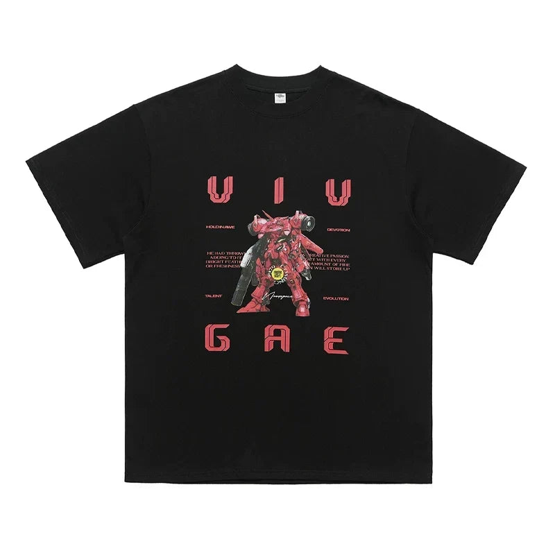 ONSEVENINE Mecha Robot Graphic Tee